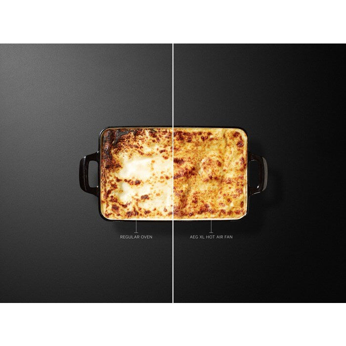 AEG 3000 Sreies BEX33501EM Surround Cook Electric Single Built in Oven with Retractable Dials in Stainless Steel