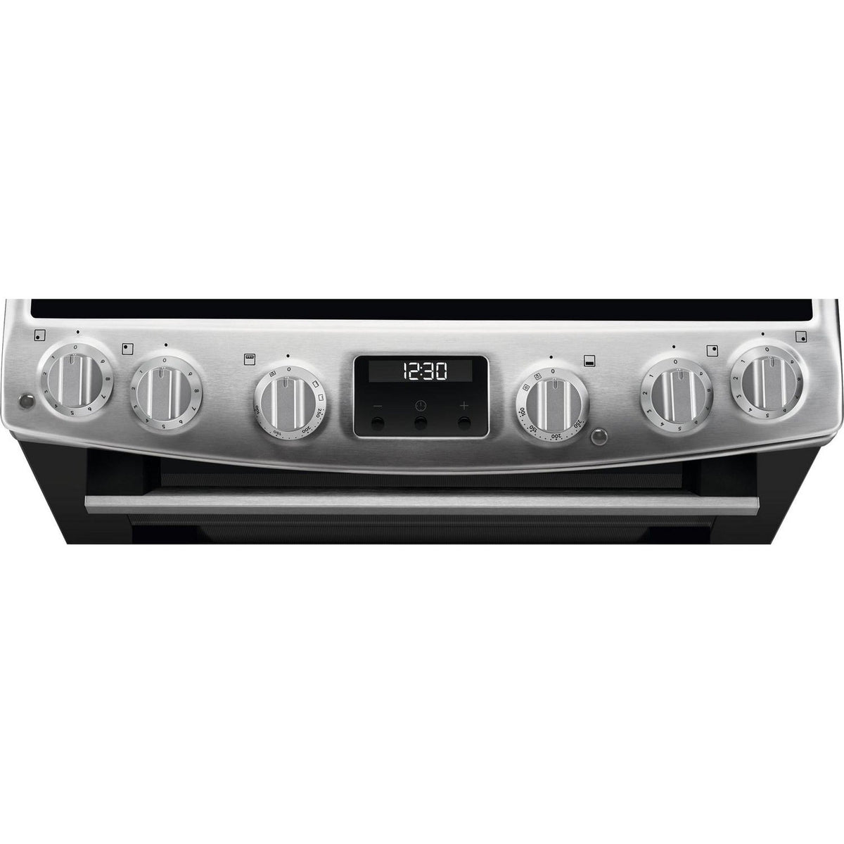 AEG 5000 Series CCX6530ACM 60cm Double Oven Electric Cooker with Ceramic Hob Stainless Steel