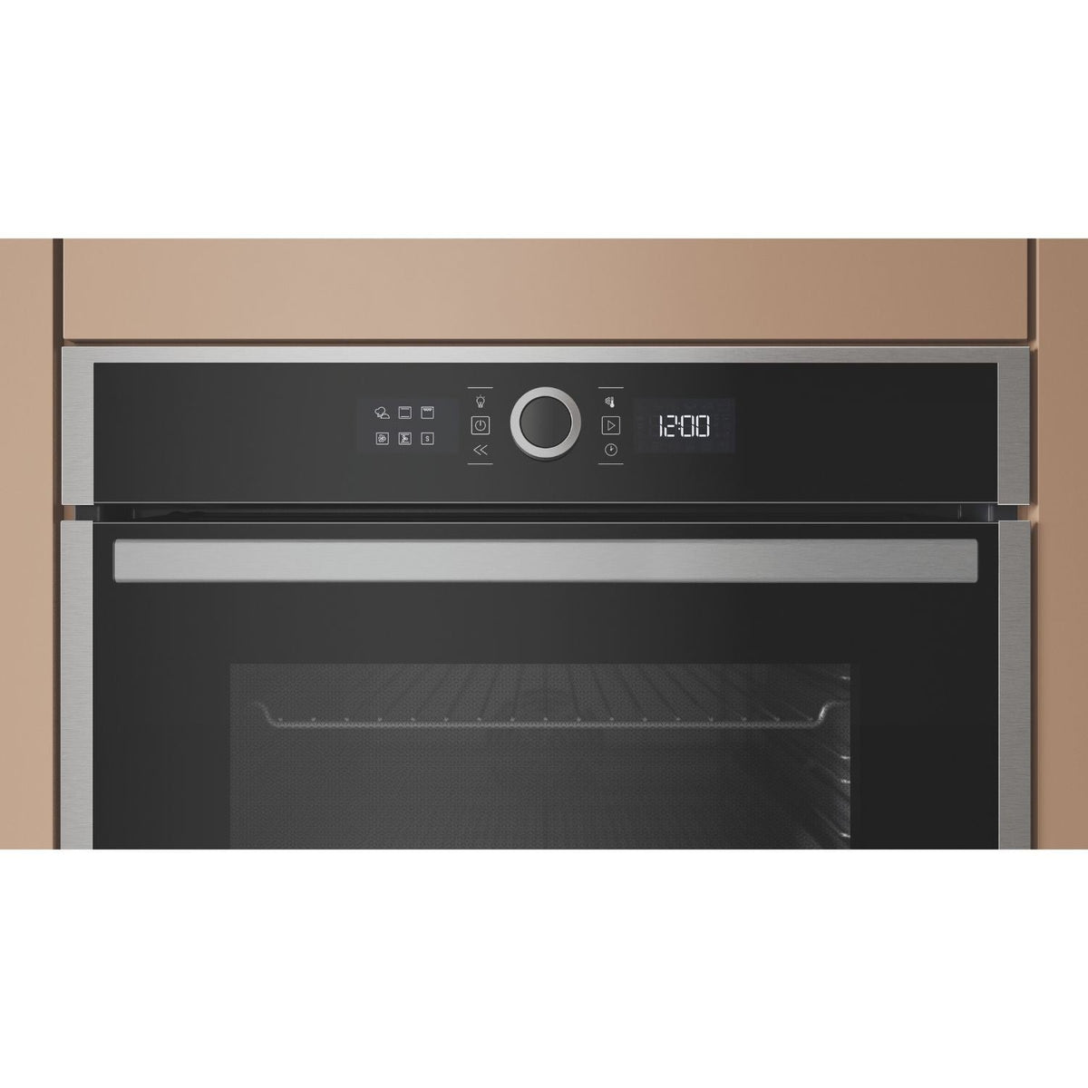 Hotpoint HOI4S8HM0XUK Built In Electric Single Oven With Air Fryer Stainless Steel
