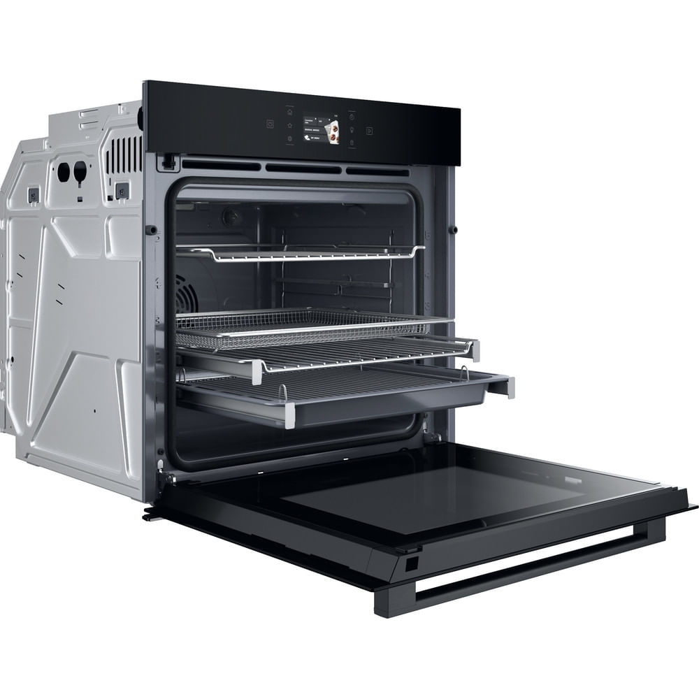 Hotpoint HOI98PT2SBUK Class 8 ActiveMultiflow Electric Single Fan Oven with Air Fry Black