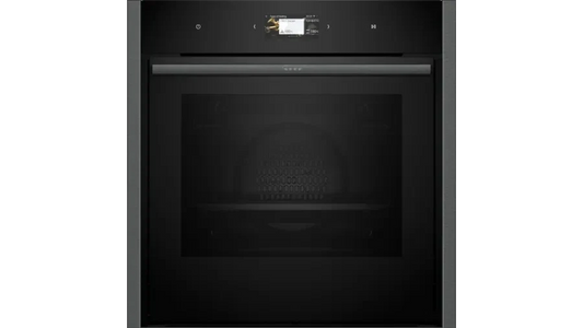 Neff B64CS71G0B N90 Slide and Hide Built-In Electric Single Oven Graphite