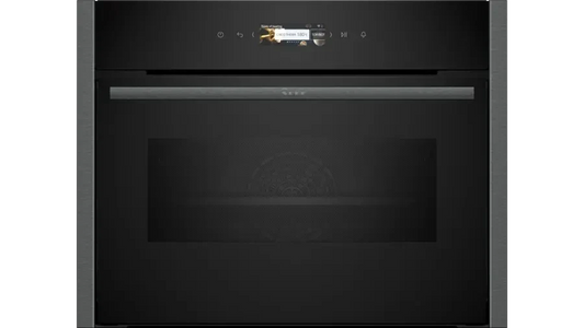 Neff C24MR21G0B N70 Built-In Compact Oven with Microwave Function Graphite
