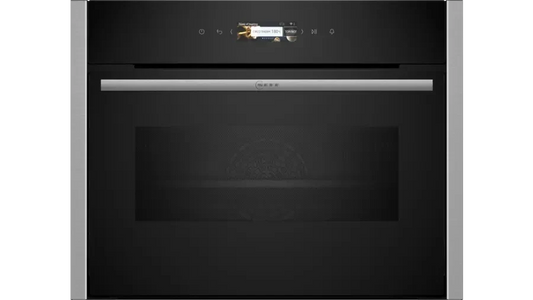 Neff C24MR21N0B N70 Built-In Compact Oven with Microwave Stainless Steel