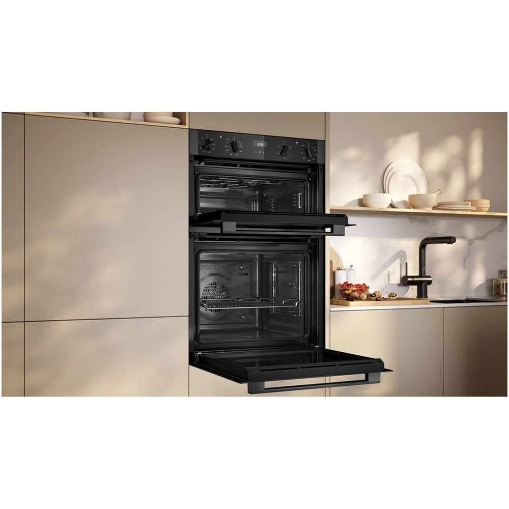 Neff U1ACE2AG3B N50 60cm Built In Electric Double Oven Graphite Grey
