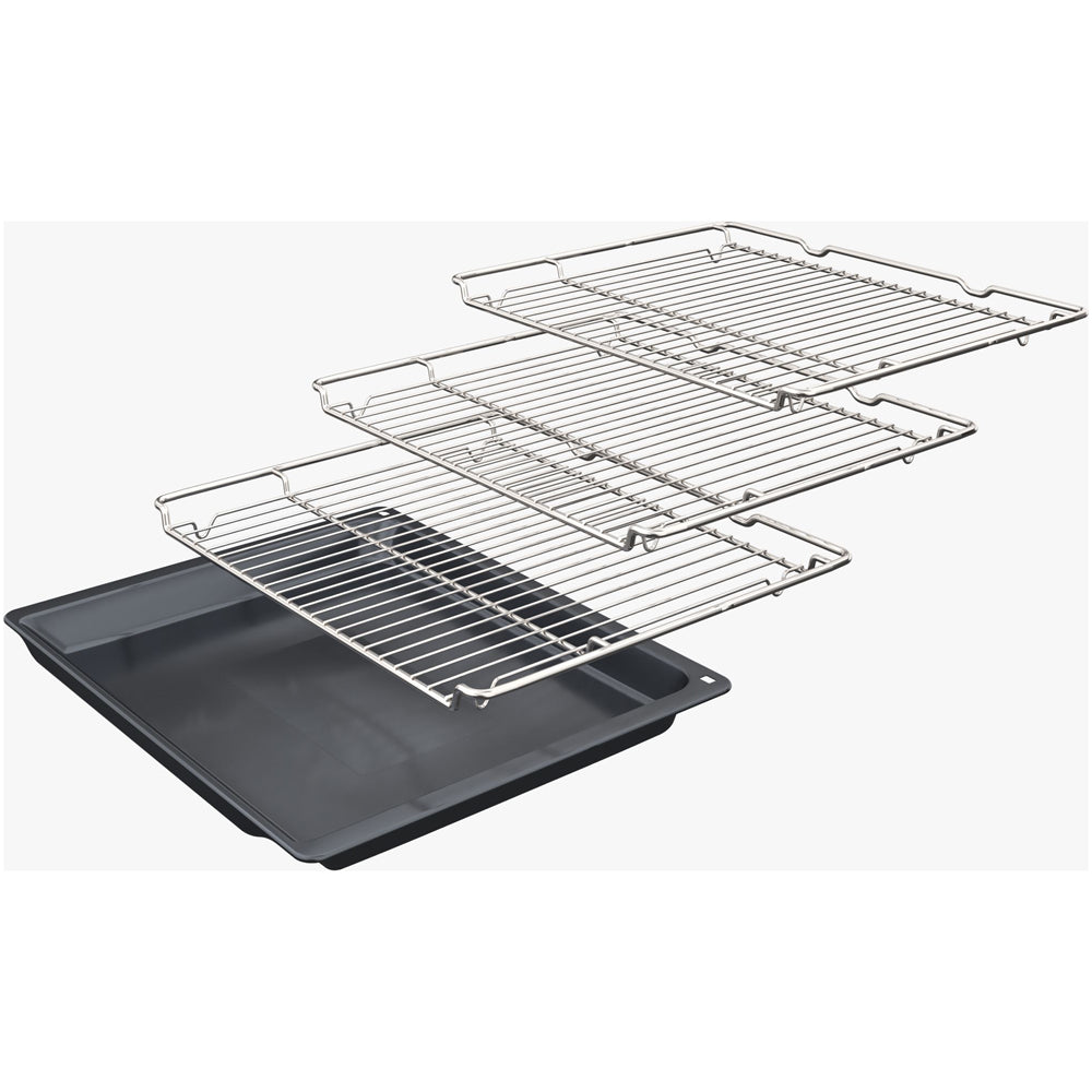 Neff U2ACH7AG7B N50 Built in Self Cleaning Electric Double Oven Graphite
